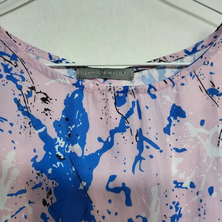 [BUNJANG] Renee &amp; MacCoy Pink and Blue Dress / 르니앤맥코이 핑크블루 원피스 63-120