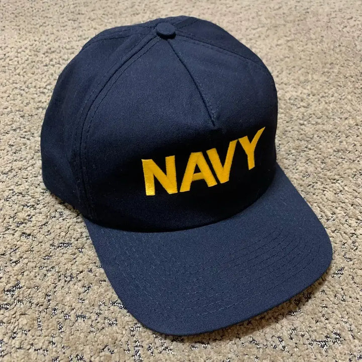 [BUNJANG] U.S. Navy Navy Gold Embroidery Snapback Cap / U.S. NAVY cap