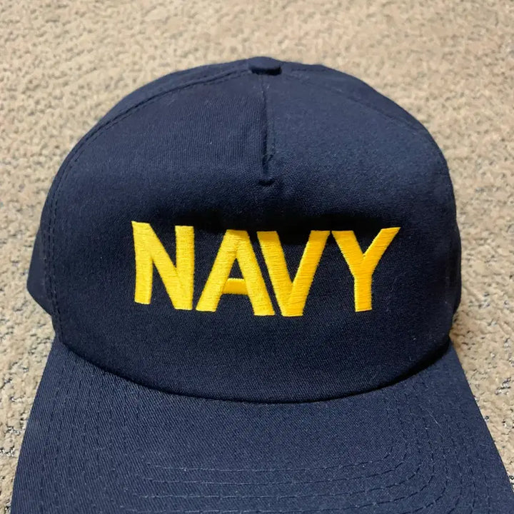 [BUNJANG] U.S. Navy Navy Gold Embroidery Snapback Cap / U.S. NAVY cap