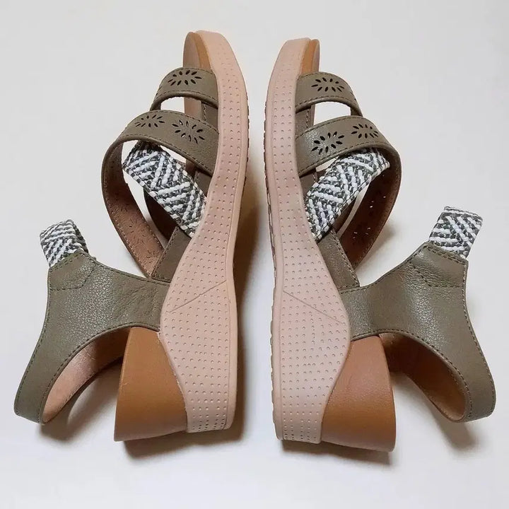 [BUNJANG] Shoebe Co Wedge Heel Sandals 230mm / Shoebe Co 웨지힐 샌들 신발 230mm