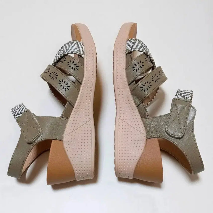 [BUNJANG] Shoebe Co Wedge Heel Sandals 230mm / Shoebe Co 웨지힐 샌들 신발 230mm