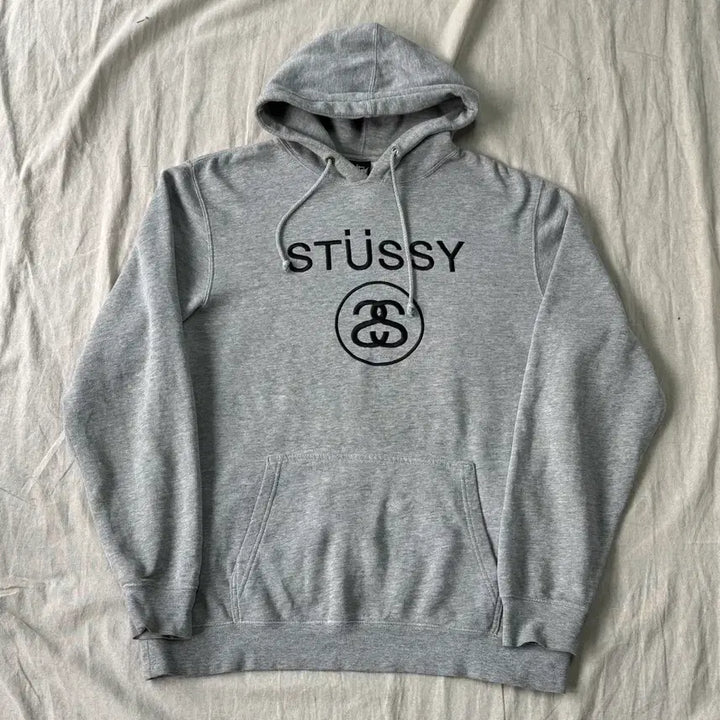 [BUNJANG] Stussy 00s Double S Embroidered Hoodie 2XL / 스투시 00s 더블S 자수 후드 2XL
