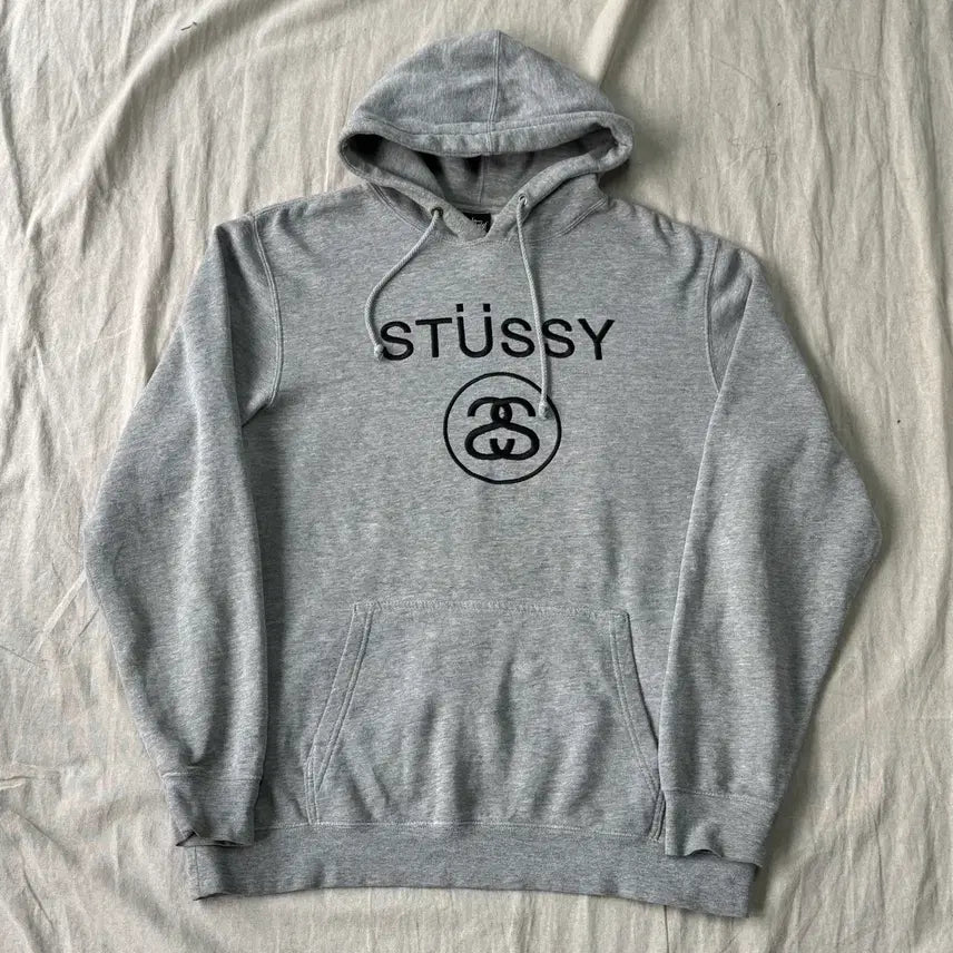 [BUNJANG] Stussy 00s Double S Embroidered Hoodie 2XL / 스투시 00s 더블S 자수 후드 2XL