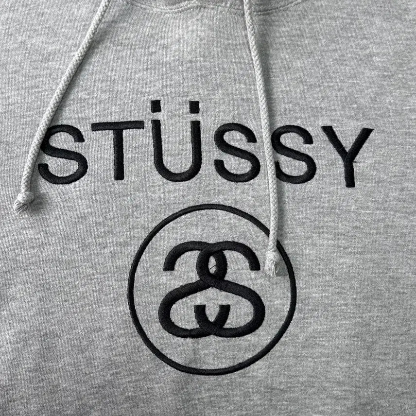 [BUNJANG] Stussy 00s Double S Embroidered Hoodie 2XL / 스투시 00s 더블S 자수 후드 2XL