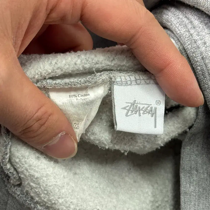 [BUNJANG] Stussy 00s Double S Embroidered Hoodie 2XL / 스투시 00s 더블S 자수 후드 2XL