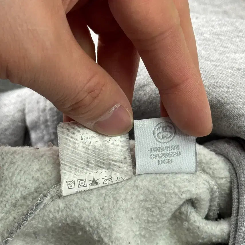 [BUNJANG] Stussy 00s Double S Embroidered Hoodie 2XL / 스투시 00s 더블S 자수 후드 2XL