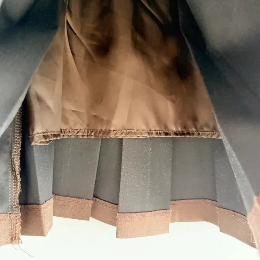 [BUNJANG] Brown Flare Mini Skirt / 브라운 플레어 미니스커트