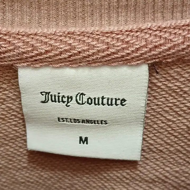 [BUNJANG] Juicy Couture Pink Sweatshirt / 7/41 쥬시 꾸뛰르 핑크 맨투맨 티셔츠