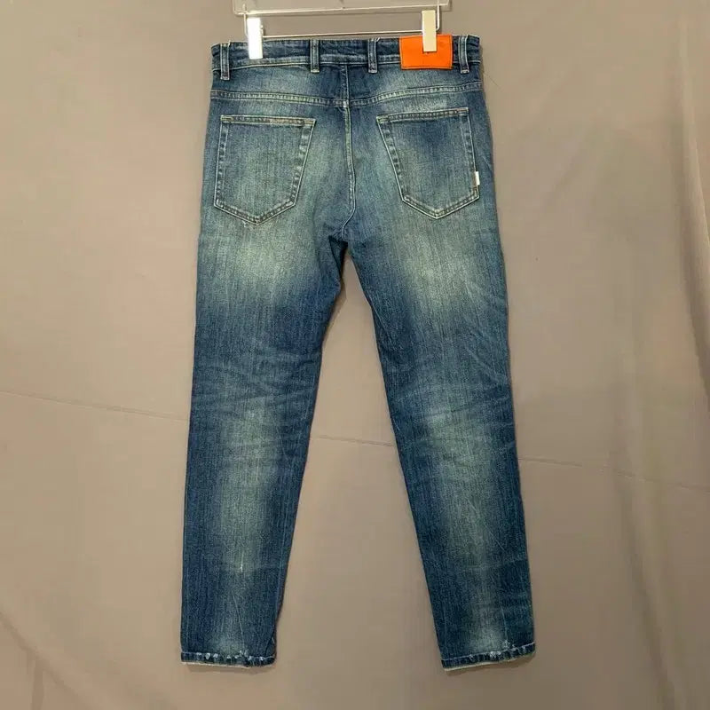 [BUNJANG] PT Torino Distressed Wash Denim Jeans / 32인치 PT토리노 레게 데미지 워싱 스판 데님 청바지