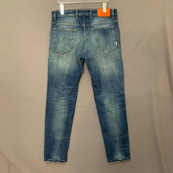 [BUNJANG] PT Torino Distressed Wash Denim Jeans / 32인치 PT토리노 레게 데미지 워싱 스판 데님 청바지