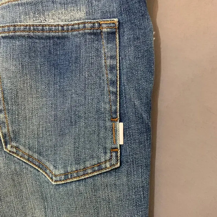 [BUNJANG] PT Torino Distressed Wash Denim Jeans / 32인치 PT토리노 레게 데미지 워싱 스판 데님 청바지