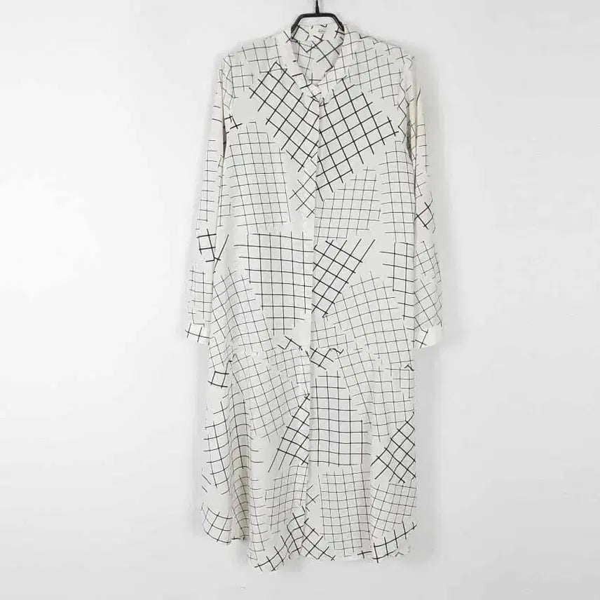 [SOLD OUT] 여성 패턴 단추원피스 F