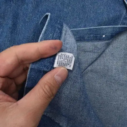 [BUNJANG] Polo Ralph Lauren Denim Shirt / 00S 폴로 랄프로렌 데님 셔츠 청남방 S M0057