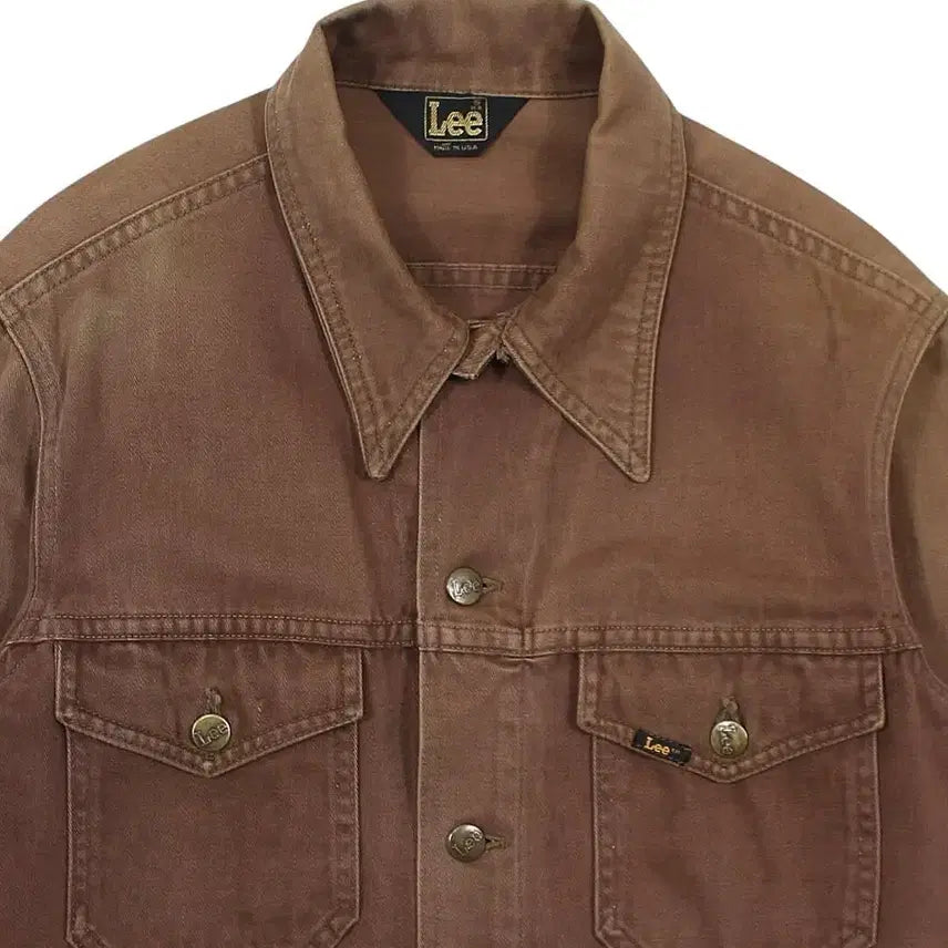 [SOLD OUT] 1970s USA Lee 몰스킨 트러커 자켓 리 빈티지 미국제