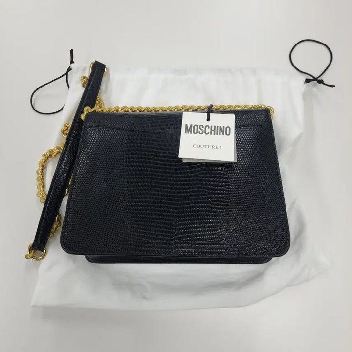 [BUNJANG] Moschino Shoulder Bag Unused / 모스키노 숄더백 미사용