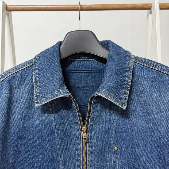 [BUNJANG] Wooyoungmi Denim Zip-up Jacket Blue 48 / 우영미 데님 집업 자켓 블루 48