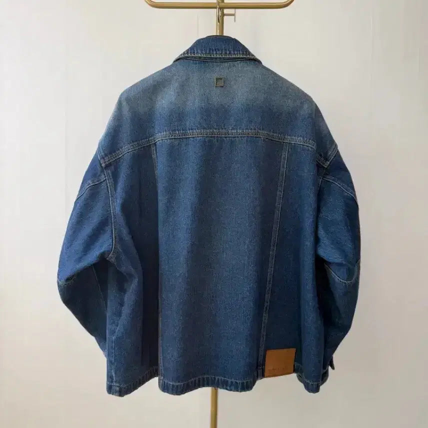 [BUNJANG] Wooyoungmi Denim Zip-up Jacket Blue 48 / 우영미 데님 집업 자켓 블루 48