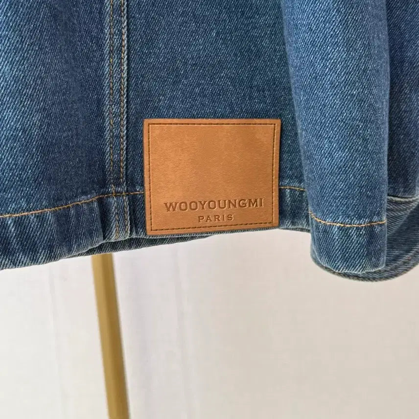 [BUNJANG] Wooyoungmi Denim Zip-up Jacket Blue 48 / 우영미 데님 집업 자켓 블루 48