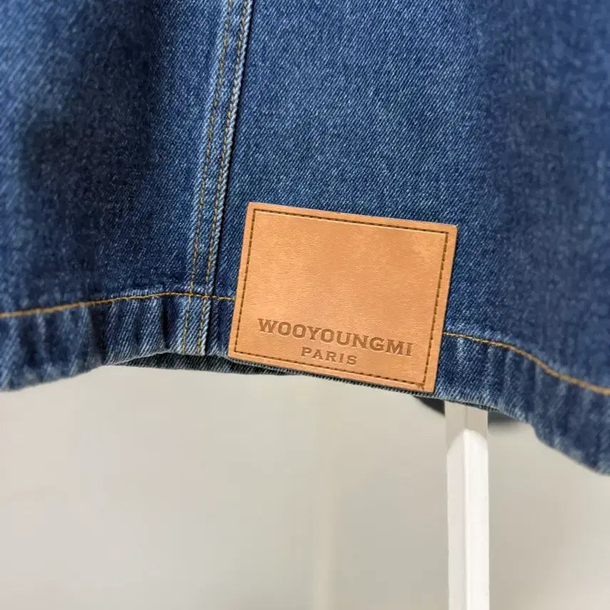 [BUNJANG] Wooyoungmi Denim Zip-up Jacket Blue 48 / 우영미 데님 집업 자켓 블루 48