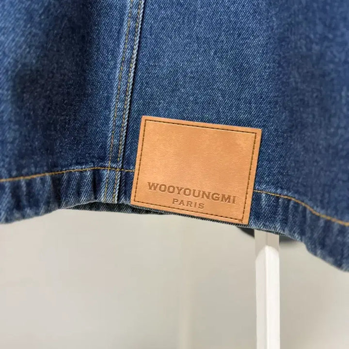 [BUNJANG] Wooyoungmi Denim Zip-up Jacket Blue 48 / 우영미 데님 집업 자켓 블루 48