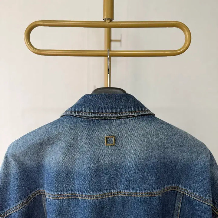 [BUNJANG] Wooyoungmi Denim Zip-up Jacket Blue 48 / 우영미 데님 집업 자켓 블루 48