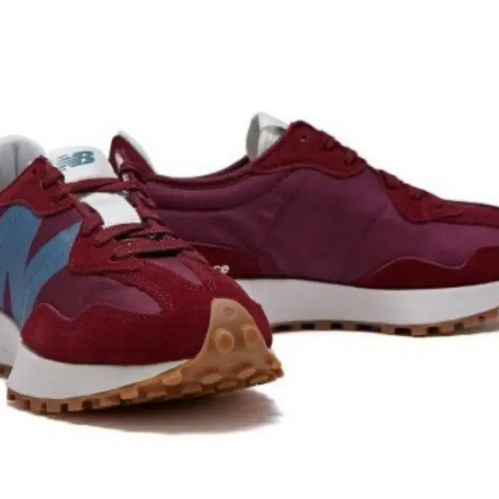 [BUNJANG] New Balance 327 Burgundy Sneakers - Size 225 / 새상품 뉴발란스 327 버건디 운동화 225사이즈
