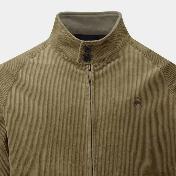 [BUNJANG] Brooks Brothers Corduroy Harrington Jacket - Beige - New / [XL] 브룩스 브라더스 코듀로이 헤링턴 자켓 베이지 새상품
