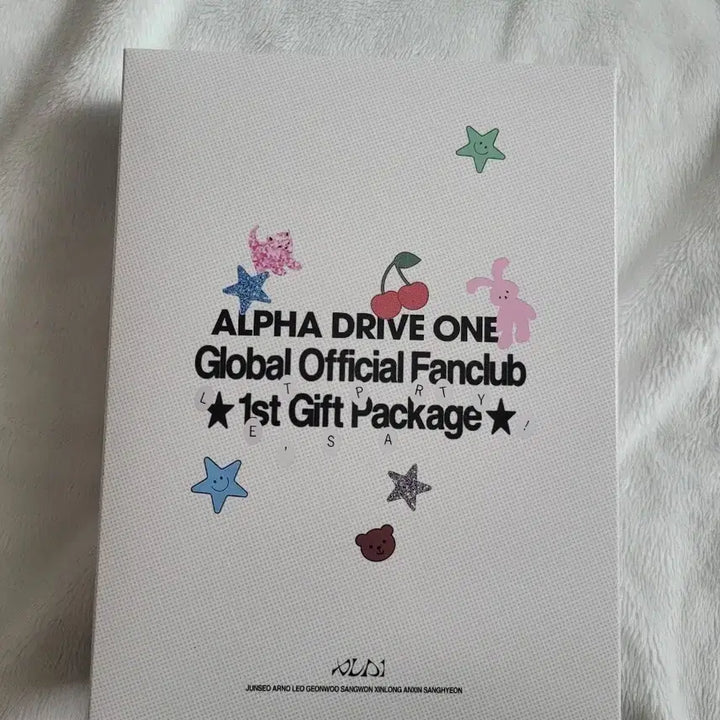 [BUNJANG] Alpha Drive One Official Fanclub Kit / 알파드라이브원 팬클럽 공식 키트 양도