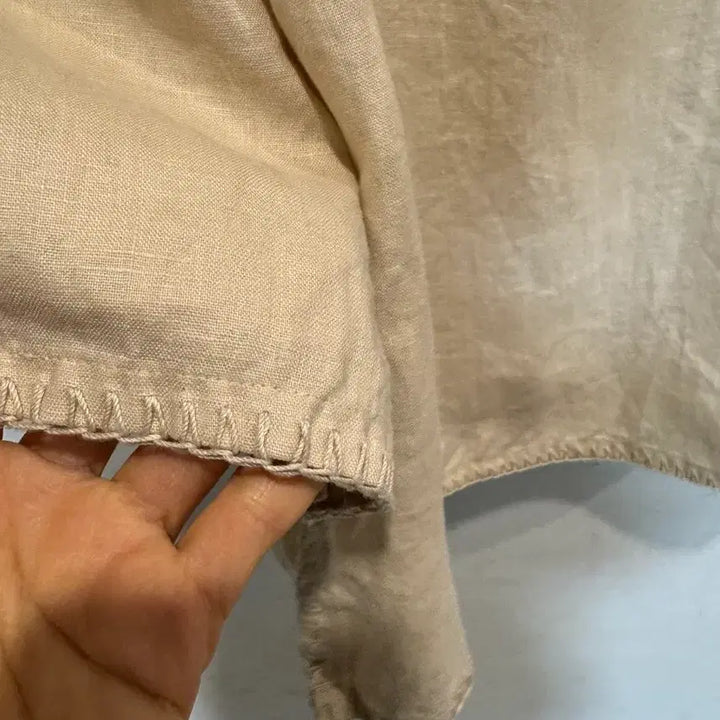 [BUNJANG] Ralph Lauren Linen Blouse / 랄프로렌 린넨 블라우스