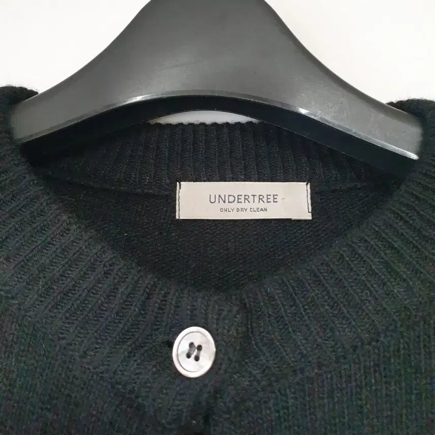 [BUNJANG] Black Knit Cardigan / 블랙니트가디건