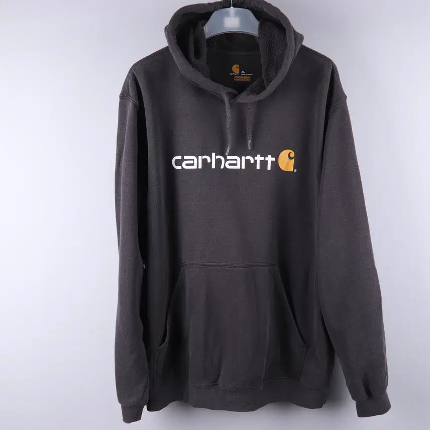 [BUNJANG] Carhartt Signature Logo Hoodie (XL) / 칼하트 시그니처 로고 후드 BLK (XL) 4443