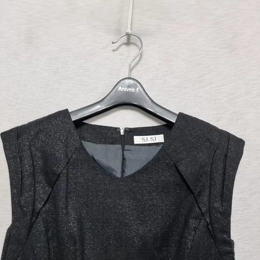 [BUNJANG] SJSJ Satin Spring/Autumn Dress / ㅡSJSJ 새틴 봄가을 원피스 여 슬림55 ㅡ0317