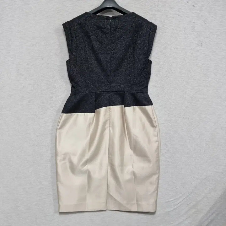[BUNJANG] SJSJ Satin Spring/Autumn Dress / ㅡSJSJ 새틴 봄가을 원피스 여 슬림55 ㅡ0317