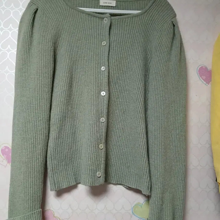 [BUNJANG] Mint Green Knit Cardigan Set / 사랑스런 민트색상 니트 가디건 3종