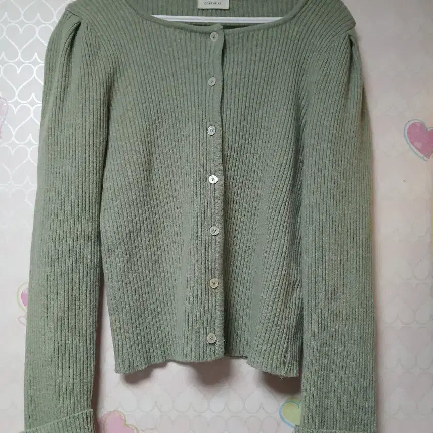 [BUNJANG] Mint Green Knit Cardigan Set / 사랑스런 민트색상 니트 가디건 3종