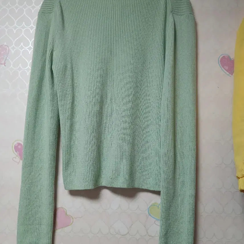 [BUNJANG] Mint Green Knit Cardigan Set / 사랑스런 민트색상 니트 가디건 3종