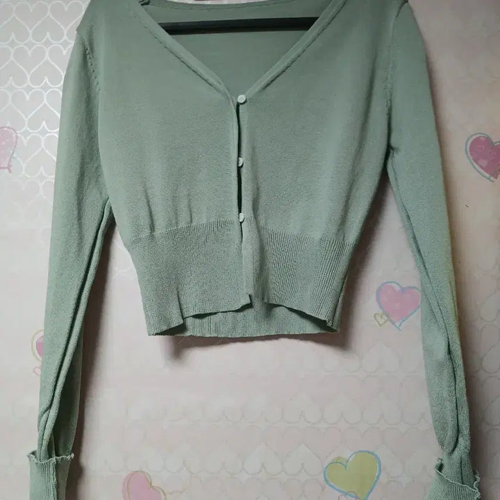 [BUNJANG] Mint Green Knit Cardigan Set / 사랑스런 민트색상 니트 가디건 3종
