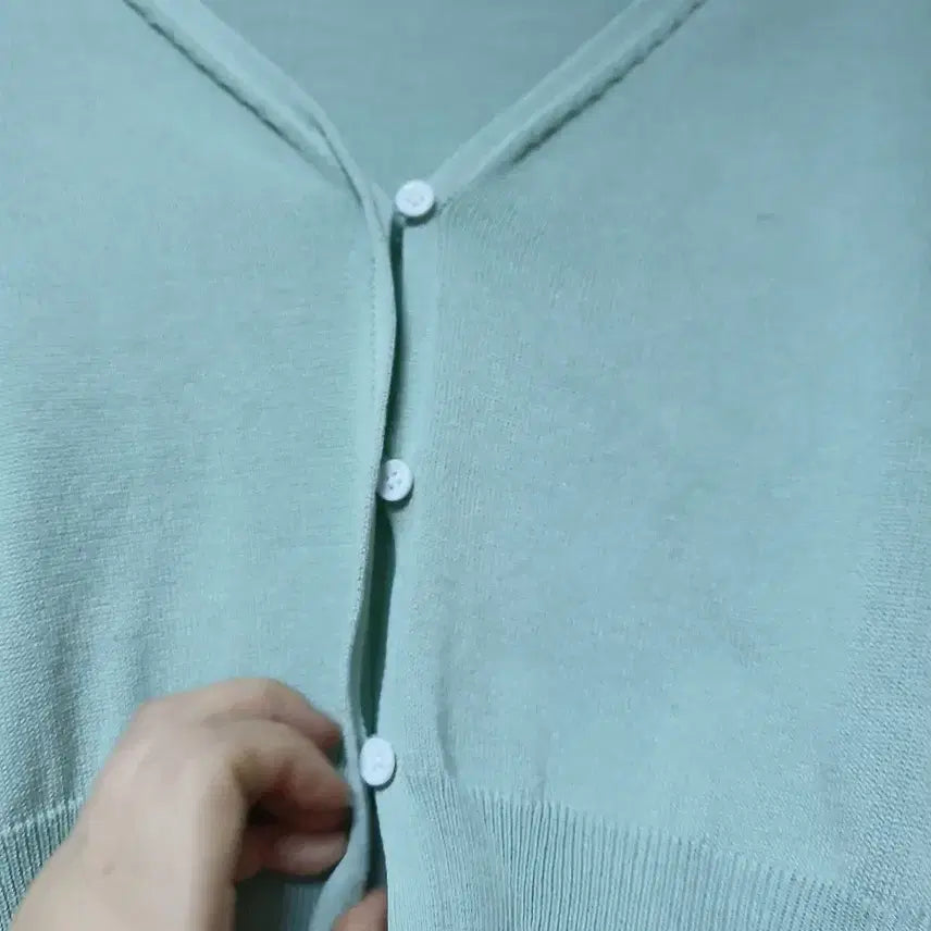 [BUNJANG] Mint Green Knit Cardigan Set / 사랑스런 민트색상 니트 가디건 3종