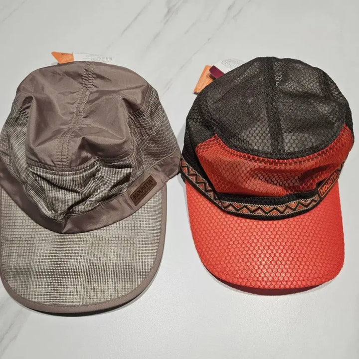 [BUNJANG] Mountainia Mesh Cap Set / 마운티아 메쉬캡 모자 2종 세트 새상품