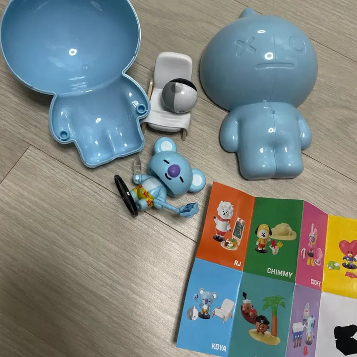 [BUNJANG] BT21 Koya &amp; Tata Figure Set / bts BT21 코야 ,타타 피규어세트 (시크릿아이템포함)일괄