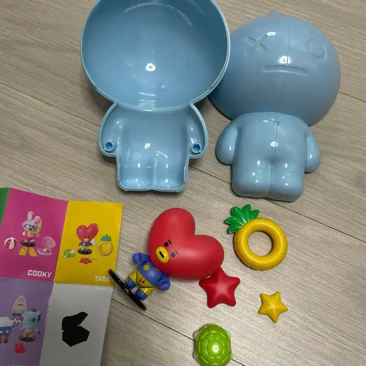 [BUNJANG] BT21 Koya &amp; Tata Figure Set / bts BT21 코야 ,타타 피규어세트 (시크릿아이템포함)일괄