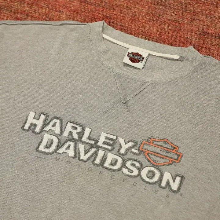 [BUNJANG] Harley-Davidson Wildwood Crewneck Sweatshirt / 00s 빈티지 할리데이비슨 그레이 스웻 판매