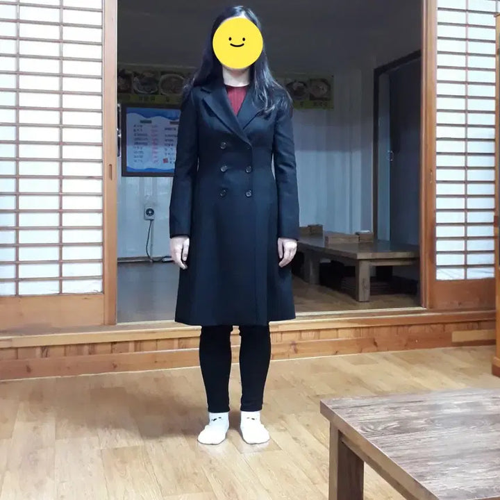 [BUNJANG] KL by Lynn Double Button Jacket Coat (Size 55) / KL by Lynn 더블버튼 자켓 코트 55