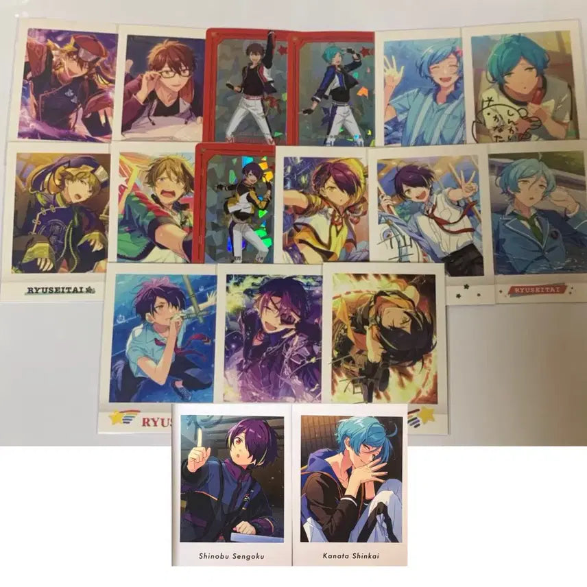 [BUNJANG] Ensemble Stars Ryuseitai POB Photocard Bundle Set / 앙스타 치아키 카나타 미도리 시노부 유성대 파샤 파샷츠 카드 특전