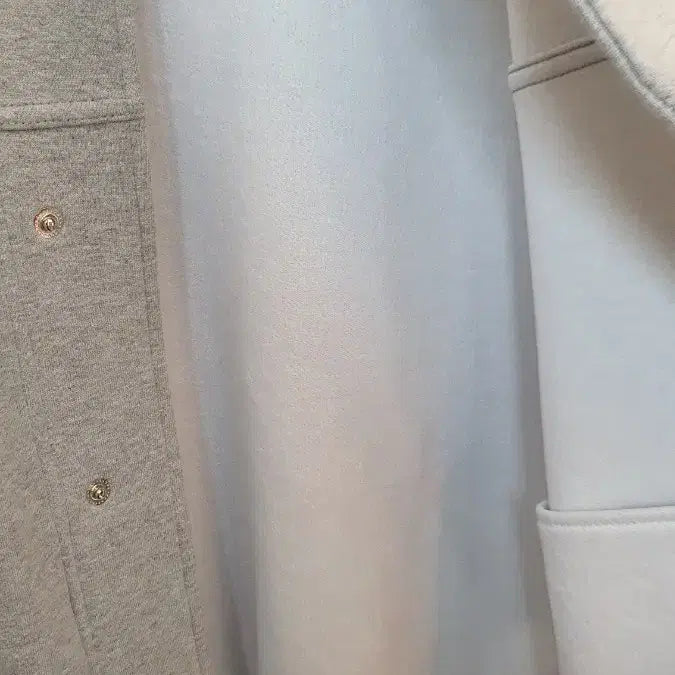 [BUNJANG] LOAFER Gray Snap Button Jacket / LOAFER 로퍼 그레이 스냅 버튼 자켓 프리사이즈