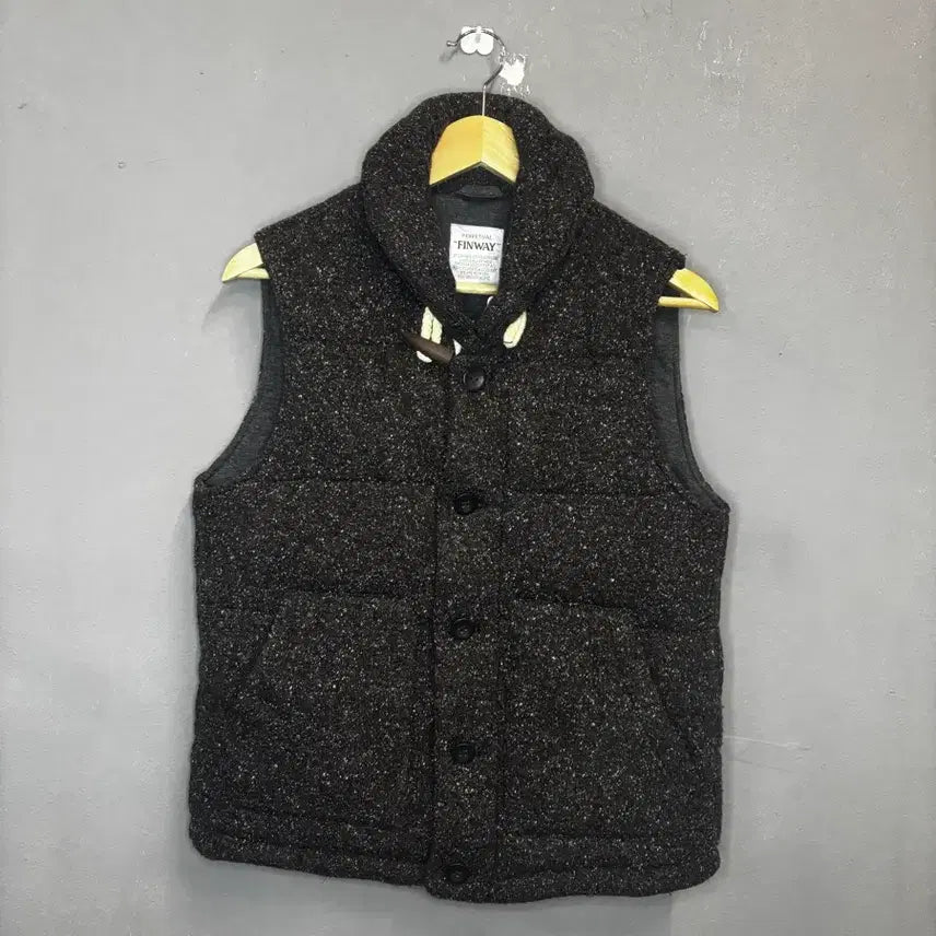 [BUNJANG] FINWAY Tweed Vest / FINWAY 트위드 조끼 베스트