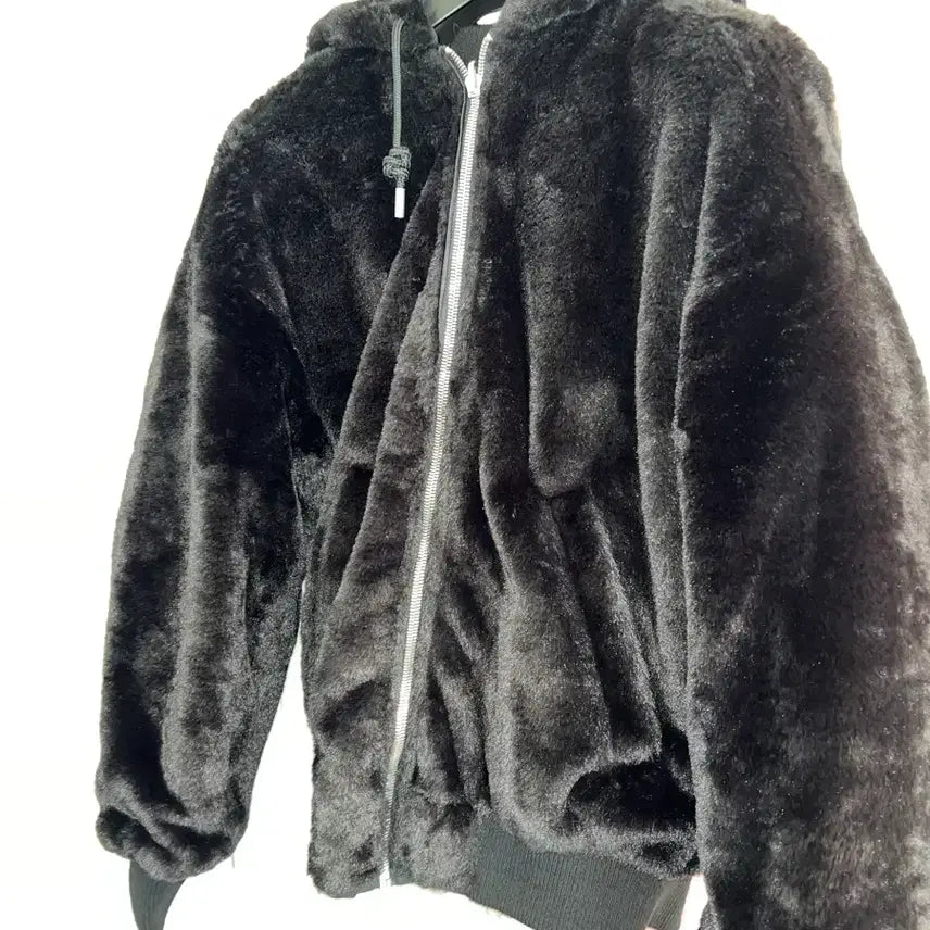 [SOLD OUT] 자라 리버시블 블랙 퍼 자켓 M