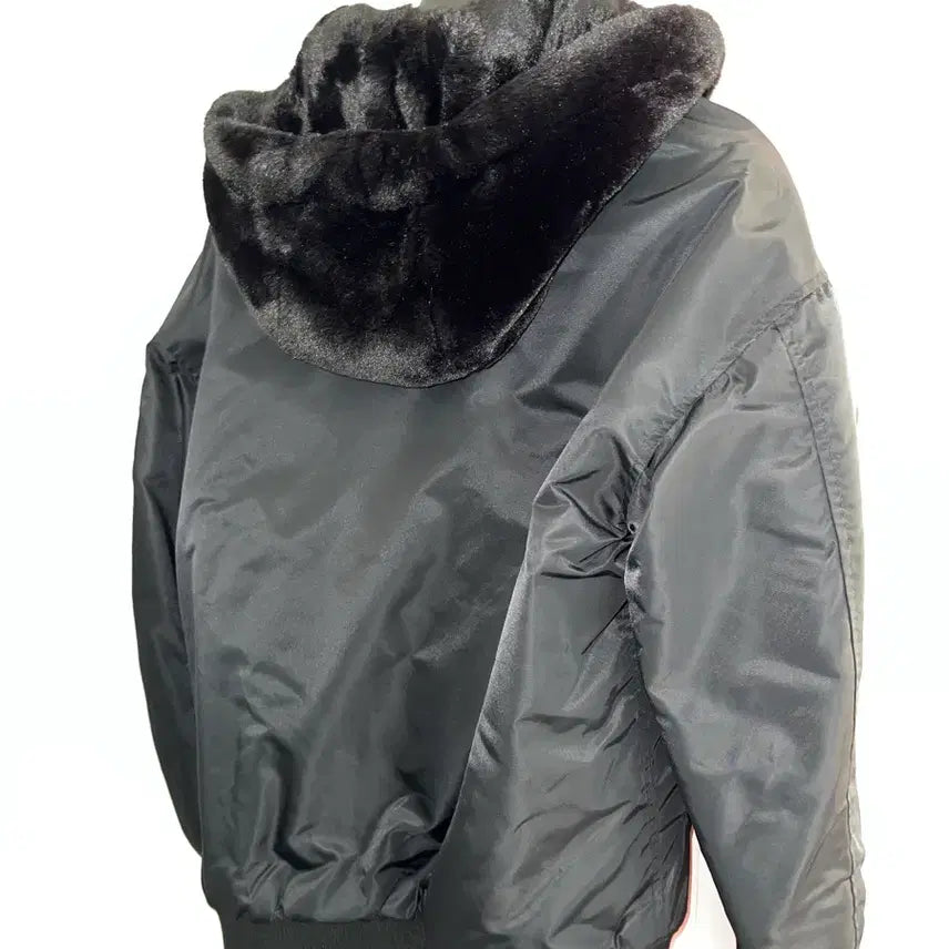 [SOLD OUT] 자라 리버시블 블랙 퍼 자켓 M