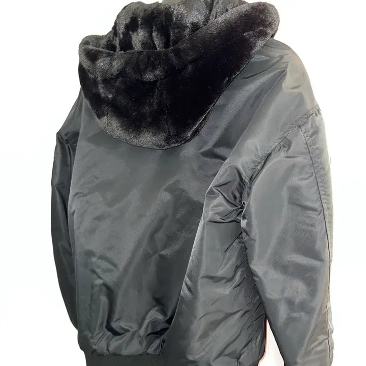 [SOLD OUT] 자라 리버시블 블랙 퍼 자켓 M