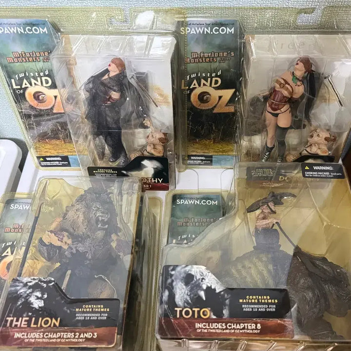 [BUNJANG] McFarlane Monster Oz Series Figure Set / 맥팔레인 몬스터 오즈 시리즈